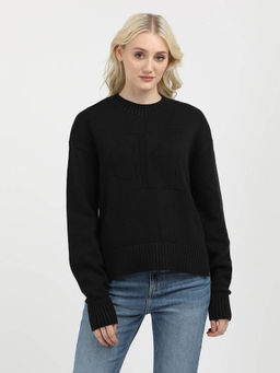 Calvin Klein - Relaxed Fit Cotton Crew Neck Sweater