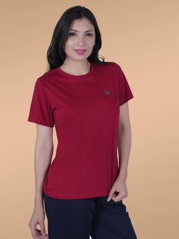 She N She - Solid Round Neck Top