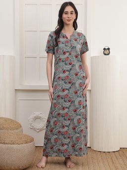 Kanvin - Womens Long Nighty