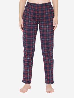 Bonjour - Womens Super Combed Cotton Woven Pyjama | Classic Navy Assorted