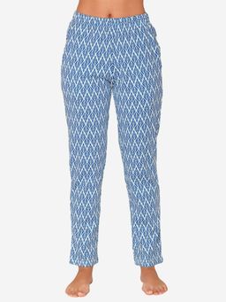 Bonjour - Womens Super Combed Cotton Woven Pyjama | Classic Light Blue