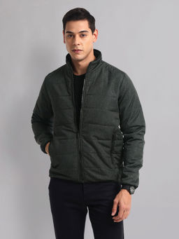 AD By Arvind - Typography Print Polyester Jacket