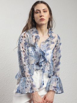 RAREISM - Julieta Blue Top