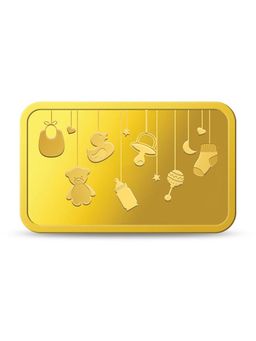 Kundan - 10 gm 24kt (999.9) Baby Gold Bar