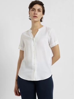FableStreet - White Solid Top