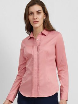 FableStreet - Pink Cotton Shirt