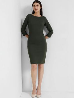 FableStreet - Bodycon Dress - Olive