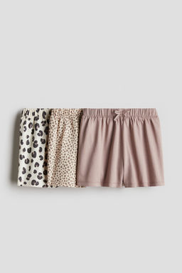 H&M - Girls 3-Pack Cotton Shorts