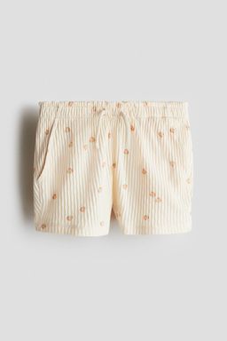 H&M - Girls Pink Pointelle Jersey Shorts