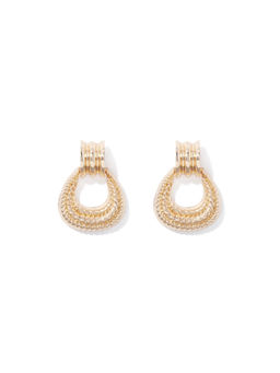 Forever New - Gold Signature Daliah Door Knocker Earrings