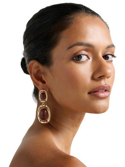 Forever New - Red Signature Sonia Stone Drop Earrings