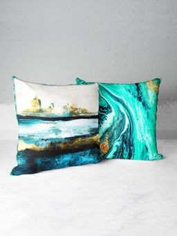 BIANCA - Suzane 16 X16 Cushion Teal47