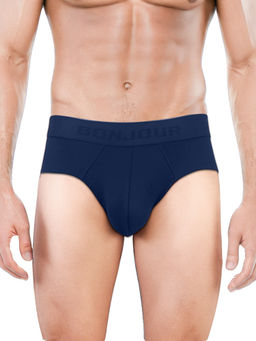 Bonjour - Mens Bamboo Navy Blue Brief