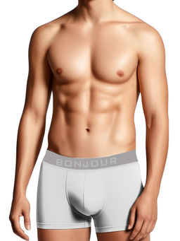 Bonjour - Mens Bamboo Solid Grey Trunk