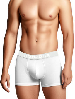 Bonjour - Mens Bamboo Solid White Trunk