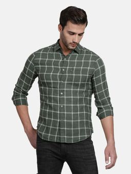 Levi's - Men Collar Neck Green Shirt
