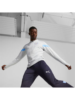 Puma - MCFC Training 1/4th Zip Mens White T-Shirt