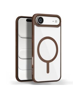 GRIPP - Clarion MagSafe Case for iPhone Air Back Cover - Brown (GR-IP17A-MCLRNGLD)