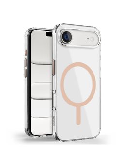 GRIPP - Clear Xtreme MagSafe Case for iPhone Air Back Cover - Gold (GR-IP17A-MCLXGLD)