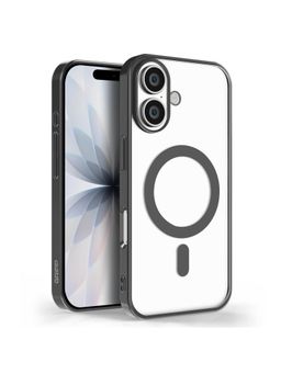 GRIPP - Glacier Slim MagSafe Case for iPhone 17 Back Cover - Black (GR-IP17-MGLCBLK)