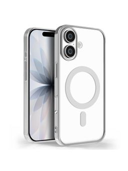 GRIPP - Glacier Slim MagSafe Case for iPhone 17 Back Cover - Silver (GR-IP17-MGLCSIL)