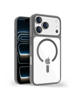 GRIPP - Defender MagSafe Case for iPhone 17 Pro Max Back Cover- Grey (GR-IP17PM-MDFRGRY)