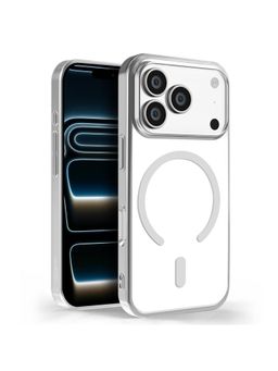 GRIPP - Glacier Slim MagSafe Case for iPhone 17 Pro Max Back Cover- Silver (GR-IP17PM-MGLCSIL)