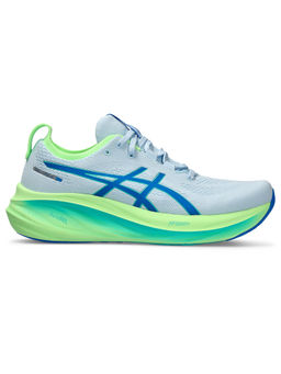 ASICS - GEL-Nimbus 26 Lite-Show Blue & Green Men Running Shoes