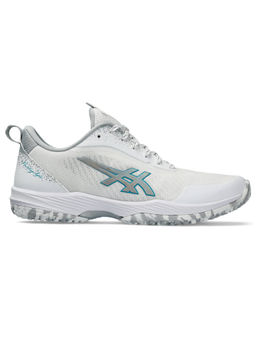 ASICS - Prestigelyte 5 OC Off White & Grey Unisex Tennis Shoes