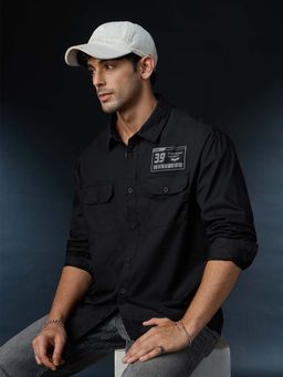 The Souled Store - Batman: Wayne Enterprise Men's Utility Shirt