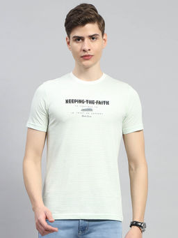 Monte Carlo - Mens Printed Round Neck Half Sleeve T-Shirt