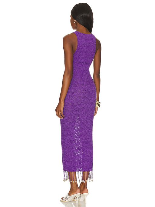 Buy Camila Coelho Abeni Keyhole Midi Knit Dress Online