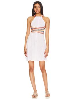 Pitusa - X Revolve Inca Crossover Mini Halter Dress
