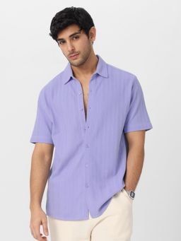The Souled Store - Originals Orchid Men Knit Shirt