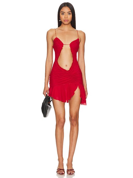 Buy Jaded London Red Mini Fatale Dress Online