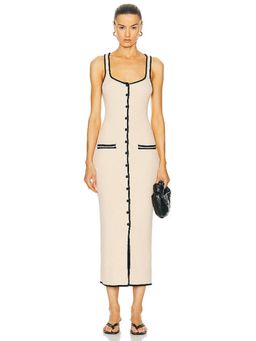 L'Academie - by Marianna Havilah Midi Dress