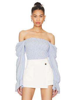 MORE TO COME - Abigail Smocked Top