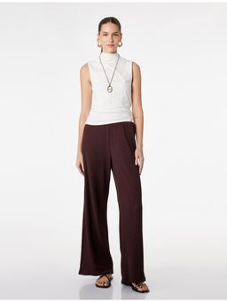 Koton - Brown Wide Leg Pant