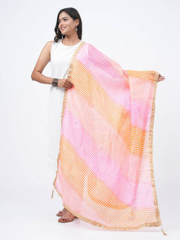 Hella Fashions - Multi-Color Kota Printed Dupatta