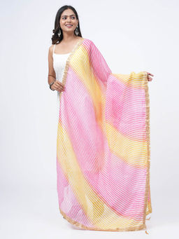 Hella Fashions - Multi-Color Kota Printed Dupatta