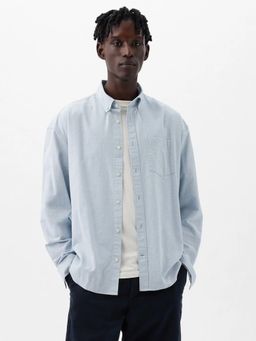 GAP - Men's Button-Down Collar Casual Shirt
