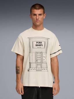 Puma - Men's Printed Oversized Basketball T-Shirt II