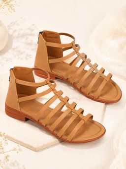 TRASE - Women Beige Sandals