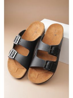 Louis Philippe - Men Black Sandals