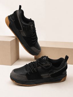 WROGN - Men Black Manhattan Streetline Sneakers