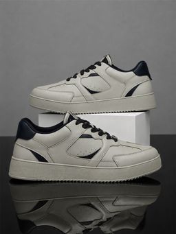 WROGN - Men Grey Bramble Noir Ash Sneakers
