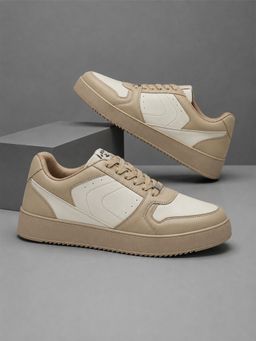 WROGN - Men Beige Bramble Oak Reserve Sneakers