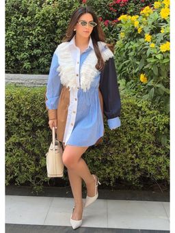 Loveable Creations By Muskan - Monarch Colorblock Dress