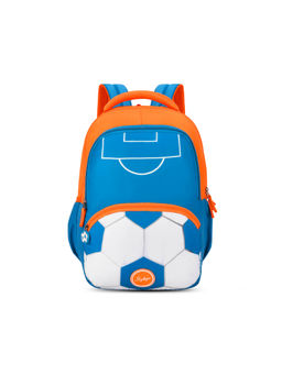 Skybags - Buddy Plus 03 Football 20L School Backpack for Kids - Boys & Girls (Blue) (4-5 Years)