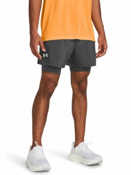 Under Armour - Launch 5' 2-In-1 Shorts Grey